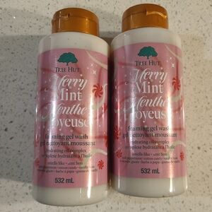 Tree Hut Limited Edition 'Merry Mint' Foaming Gel Wash X 2